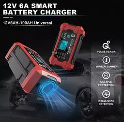 Автомобільний зарядний пристрій 6 А 12 V - мініатюра 4