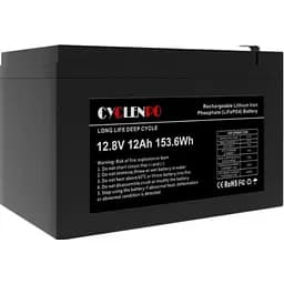Акумулятор Cyclen 12.8V 12AH LiFePo4 - мініатюра 5