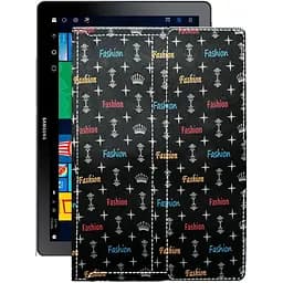 Чехол StatusCASE из экокожи для планшета Samsung Galaxy Book 2 (sm-w737v) Фэшн черный