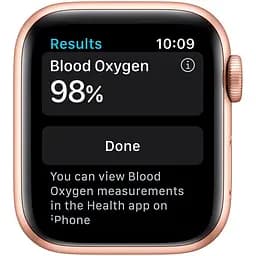 Годинник Apple Watch Series 6 GPS, 40mm, Gold, спортивний ремінець кольору «рожевий пісок» (Grade C) Seller Refurbished - мініатюра 3