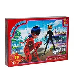 Дитячий пазл класичний G-Toys Леді Баг постер 70 елементів (LB1007)