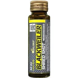 Предтренировочный комплекс Olimp BlackWeiler Shred Shot Стекло Лимон-яблоко 60 мл