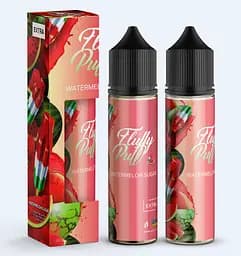 Набор компонентов для самозамеса солевой заправки Fluffy Puff 60 мл Сладкий арбуз 0-50 мг (17665)