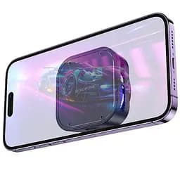Охолоджуючий кулер для мобільного телефону Borofone BG15 Travel magnetic Black - мініатюра 2