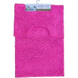 Набор ковриков для ванной Vezzer 60х90 и 50х40 см светло-розовый (VZ2038LPink)