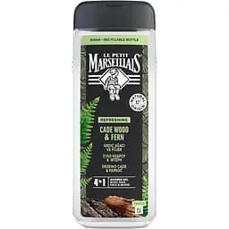 Гель-шампунь для чоловіків 4в1 Le Petit Marseillais Ялівець та папороть 400 мл (90102902)