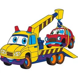Роспись по холсту "Эвакуатор" Art Craft 15067-AC 25х30 см