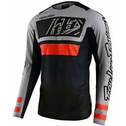 Велоджерсі Troy Lee Designs SE Pro Air Jersey Lanes Black/Orange L (1106-355596014)