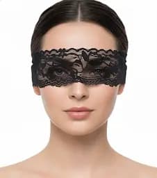 Елегантна ажурна пов'язка для очей One size, K0590-1