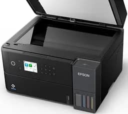 Epson БФП ink color A4 Epson EcoTank L6370 35_23 ppm DADF Duplex USB Ethernet Wi-Fi 4 inks Black Pigment - мініатюра 3