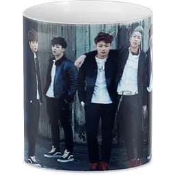 Кухоль GeekLand Bangtan Boys BTS BTS.02.01 330 мл білий