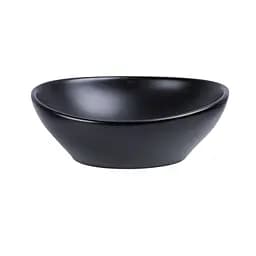 Умивальник Qtap Dove 410x335x145 Black matt QT06116062AMB, Чорний матовий - мініатюра 3