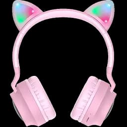 Навушники Hoco W27 Cat Ear Stereo Bluetooth Headphones Pink (718464) [74551]