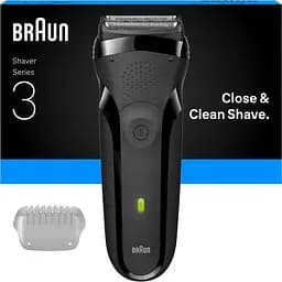 Електро Бритва BRAUN 300S Red. Тип гоління: сухе / акумулятор / Час автономної роботи: 45 хв / - мініатюра 2