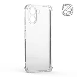 Прозрачный чехол для OPPO A6X 4G/A6K 4G с защитой камеры и усиленными бортами, тонкий, силиконовый, бесцветный, ударопрочный, противоударный бампер с закрытой камерой, ArmorStandart (ARM90143) - мініатюра 2