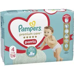 Підгузки-трусики Pampers Premium Care Pants Розмір 4 (9-15 кг) 40 шт. - мініатюра 2