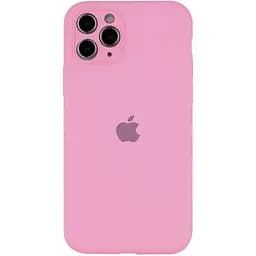 Чохол Silicone Case Full Camera Protective AA для Apple iPhone 12 Pro Max 6.7" Рожевий / Light pink
