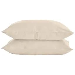 Набір наволочок Cosas Biscuit 50х70 см бежевий (SetPillow_RanforsBeige_50х70) - мініатюра 1