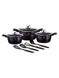 Набір посуду 10 предметів Berlinger Haus Purple Eclipse Collection (BH-7141)