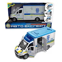 Машина Полиция украинская озвучка, инерция, звук, свет, сирена, двери открываются