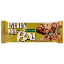 Злаковий батончик Bakalland Ba! Energy Bar 5 Nuts Горіхи та какао 40 г