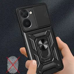 Панель BeCover Military для Realme 10 Black (709169) - мініатюра 5