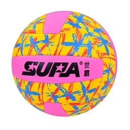 М'яч волейбольний Bambi MS 3883(Pink) діаметр 21,3 см, ПВХ, 260-280 грам