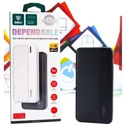 Павербанк Inkax PB-01A 10000 mAh USB білий - мініатюра 2