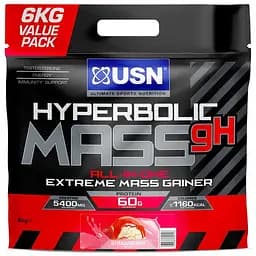 Гейнер USN Hyperbolic Mass gH 6 кг Strawberry