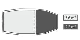 Намет тримісний Robens Sage 3 Pro (130401) - мініатюра 8