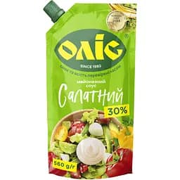 Майонезный соус Оліс Салатный 30% 560 г