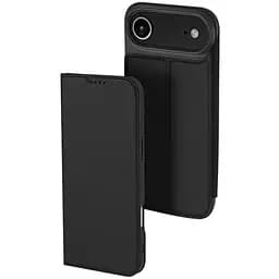 Чохол-книжка Dux Ducis з кишенею для візиток для Apple iPhone 17 Air 6.5" Чорний