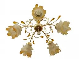 Люстра стельова Brille флористика E27 60W G (LK-056C/5)