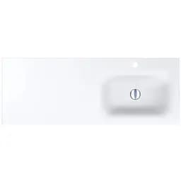 Умивальник Miraggio Jessel 1200 R 0001056, Білий