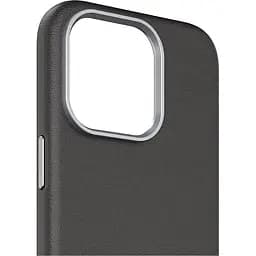 Чохол Blueo Leather with MagSafe для Apple iPhone 15 Pro Max Black (B52-I15PMBLK) [117257] - мініатюра 3