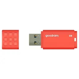 USB флеш накопичувач Goodram 128GB UME3 Orange USB 3.0 (UME3-1280O0R11) - мініатюра 2