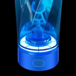 Шейкер спортивний електричний VOLTRX VortexBoost 600 мл. Tritan Blue (Vortex_Blue) - мініатюра 2