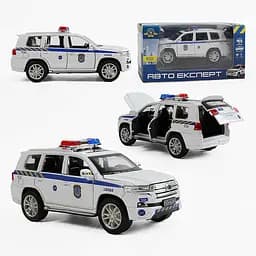 Машина Авто Эксперт, масштаб 1:32, свет, звук, инерция, открывающиеся двери, багажник, капот