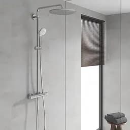 Душова система з термостатом для настінного монтажу Grohe Euphoria System 310 26075001, Хром - мініатюра 5
