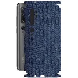 Захисна плівка StatusSKIN для Xiaomi Mi Note 10 Корпус Вініл Соти сині