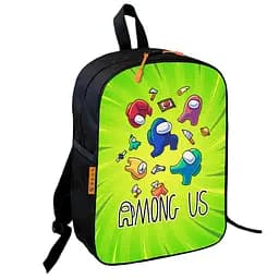 Рюкзак шкільний дитячий 36х27см Амонг Ас/Among Us з принтом для хлопчика (00655)