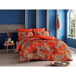 Комплект постельного белья TAC Marisol Orange Семейный Разноцветный 000229400