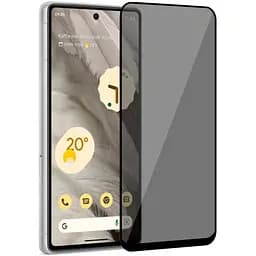 Захисне скло DK для Google Pixel 6 Антишпигун Full Glue 020546 black