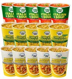 Street Soup NOODLE SET — набір супів з локшиною у стаканах, 15 шт.