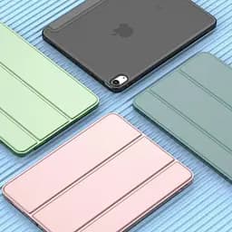 Чохол-книжка BeCover Tri Fold Hard для Apple iPad Air 4/5 2020/2022 10.9" Pink (709664) - мініатюра 6