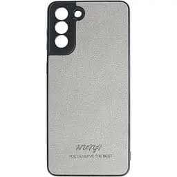 Чохол Huryl Leather Case Samsung Galaxy S21+ Gray