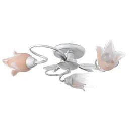 Люстра стельова Brille флористика E14 40W WH (BKL-169C/3)
