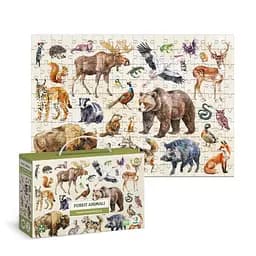Детский пазл "Лесные животные" DoDo Toys 300638, 200 элементов