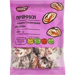 Пряники Повна Чаша Нежные заварные глазированные 400 г (740954)