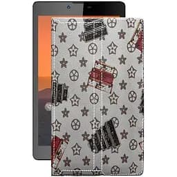 Чохол StatusCASE з екошкіри для планшету Impression ImPad M701 Луі-Вітон-білий